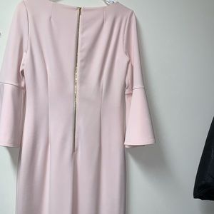 Calvin Klein Blush Pink Midi Dress Sz 8